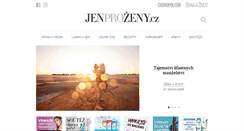 Desktop Screenshot of jenprozeny.cz